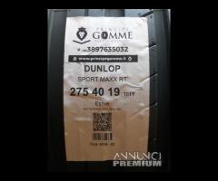 4 gomme 275 40 19 / 245 45 19 dunlop a4317-4318