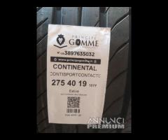 4 gomme 275 40 19/245 45 19 continental a4319-4320 - 2