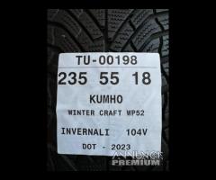 4 PNEUMATICI 235/55 R18 KUMHO INVERNALI 85% - 9