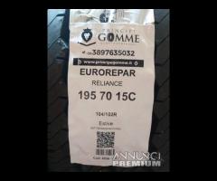 4 GOMME 195 70 15C EUROREPAR A4538