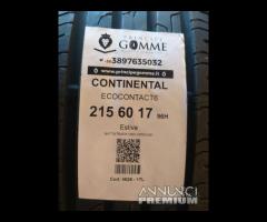 4 GOMME 215 60 17 CONTINENTAL A4628 - 2