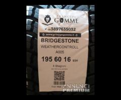 2 GOMME 195 60 16 BRIDGESTONE A4846 - 1