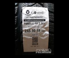 2 GOMME 245 50 18 PIRELLI RFT INV A1296 - 1