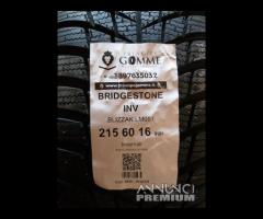 4 GOMME 215 60 16 BRIDGESTONE INV A4936