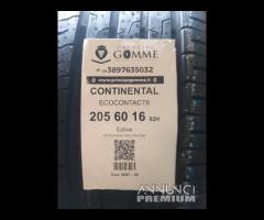 4 GOMME 205 60 16 CONTINENTAL A5087