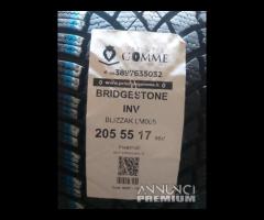 2 GOMME 205 55 17 BRIDGESTONE INV A5027