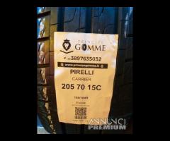 2 GOMME 205 70 15C PIRELLI A5142 - 2