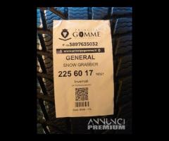 4 GOMME 225 60 17 GENERAL A5036 - 2