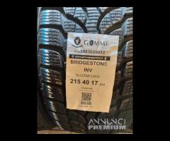 4 GOMME 215 40 17 BRIDGESTONE INV A5309