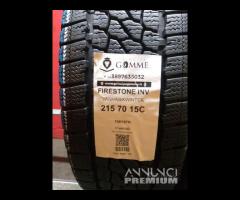 2 GOMME 215 70 15C FIRESTONE INV A5308 - 2