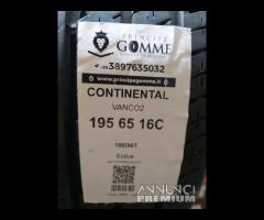 4 GOMME 195 65 16C CONTINENTAL A5291