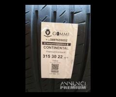 4 GOMME 315 30 22 CONTINENTAL A5452