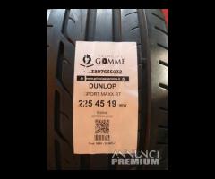 2 GOMME 225 45 19 DUNLOP A5689