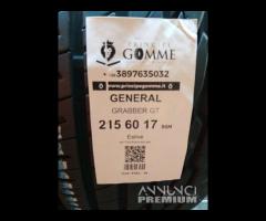 2 GOMME 215 60 17 GENERAL A5782 - 2