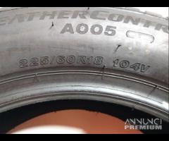 2 GOMME 225 60 18 BRIDGESTONE A7303 - 7