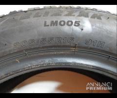 2 GOMME 205 55 16 BRIDGESTONE A8580 - 6