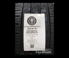 2 GOMME 225 40 18 CONTINENTAL A8818