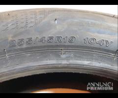 2 GOMME 255 45 19 BRIDGESTONE A8904 - 5