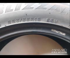 2 GOMME 225 55 18 BRIDGESTONE A9582 - 7