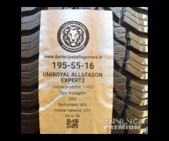 2 GOMME 195 55 16 UNIROYAL A11433 - 2