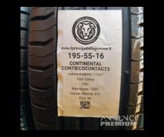 4 GOMME 195 55 16 CONTINENTAL A11427