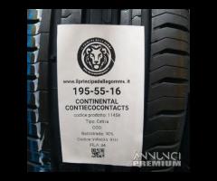 2 GOMME 195 55 16 CONTINENTAL A11458