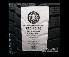 2 GOMME 215 45 18 BRIDGESTONE A11504