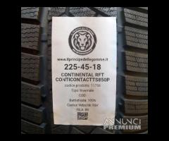 4 GOMME 225 45 18 CONTINENTAL RFT A11756 - 2