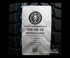 2 GOMME 205 55 16 MICHELIN A11812