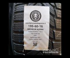 2 GOMME 195 60 16 MICHELIN A11814 - 2