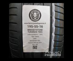 4 GOMME 195 55 16 BRIDGESTONE A11802