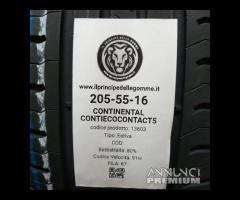 2 GOMME 205 55 16 CONTINENTAL A13603