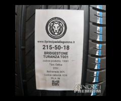 4 GOMME 215 50 18 BRIDGESTONE A13681