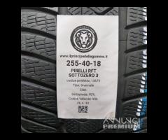 2 GOMME 255 40 18 PIRELLI RFT A13673