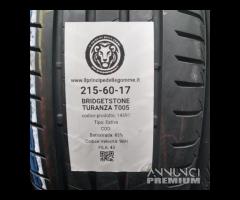 4 GOMME 215 60 17 BRIDGESTONE A14597