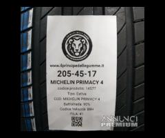 2 GOMME 205 45 17 MICHELIN A14577 - 2