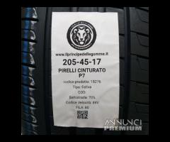 2 GOMME 205 45 17 PIRELLI A15276