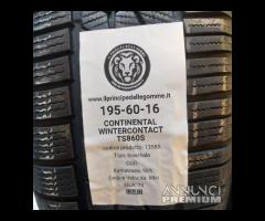 2 GOMME 195 60 16 CONTINENTAL A13585