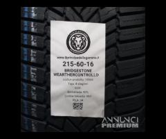 2 GOMME 215 60 16 BRIDGESTONE A15546 - 2