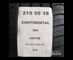 2 GOMME 215 55 18 CONTINENTAL A675 - 2