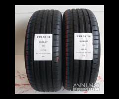 2 GOMME 215 55 18 DUNLOP A674