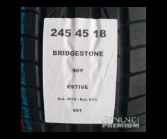 2 GOMME 245 45 18 BRIDGESTONE A891 - 2