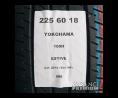 4 GOMME 225 60 18 YOKOHAMA A888 - 2