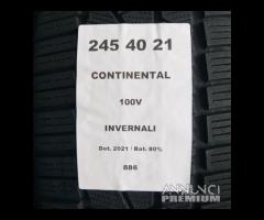 4 GOMME 245 40 21 CONTINENTAL A886