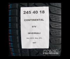 4 GOMME 245 40 18 CONTINENTAL A947