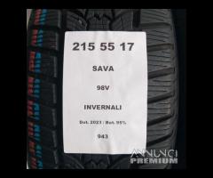 2 GOMME 215 55 17 SAVA A943