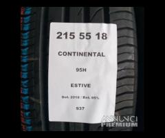 4 GOMME 215 55 18 CONTINENTAL A937 - 2