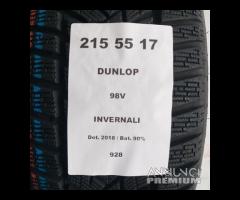 2 GOMME 215 55 17 DUNLOP A928 - 2