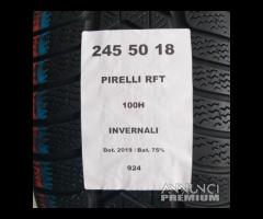 2 GOMME 245 50 18 PIRELLI RFT A924 - 2