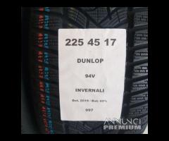 2 GOMME 225 45 17 DUNLOP A997